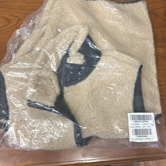 J Crew Nordic sherpa fleece vest BU734 - Picture 2 of 3